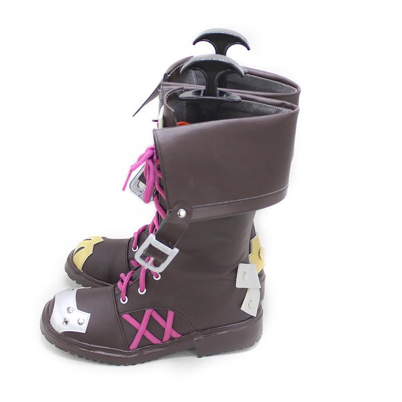 Nou Anime Cosplay Props Joc LOL Animație Arcane Jinx Cizme personalizate Halloween Carnaval Show Pantofi 35-50 Adult