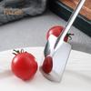 10Pcs Watermelon Spoon Set Stainless Steel Pointed Square Spoons Utensils for Dessert Coffee Yogurt Cake Fruit Ice Cream