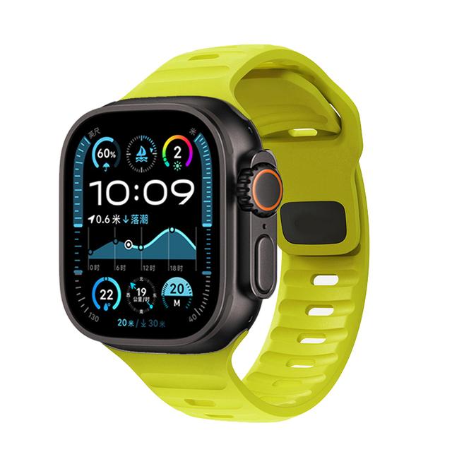 Armband für Apple Watch Band 44mm 49mm 45mm 46 42mm 40mm 41mm Sport Silikonarmband correa iwatch Serie 7 6 3 se 8 9 10 ultra 2