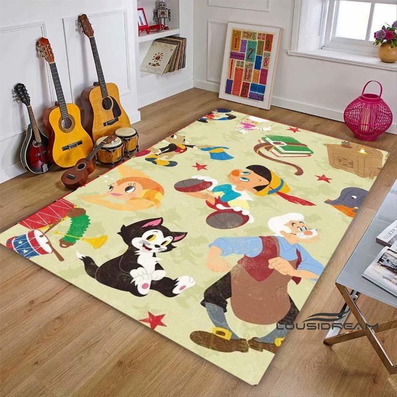 Cartoon Sofia die Erste Prinzessinnen-Muster Teppich - Raumdeko, Maschinenwaschbar und Weich, Perfekt für Schlafzimmer Spielmatte, Wohnzimmer