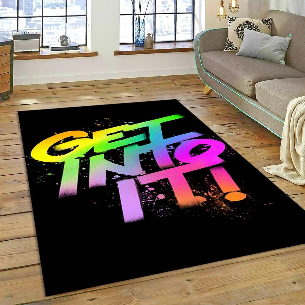 3D Gamer Game Gamepad Cartoon Carpet Rug for Home Living Room Bedroom Sofa Doormat Decor,Child Play Area Rug Non-slip Floor Mat
