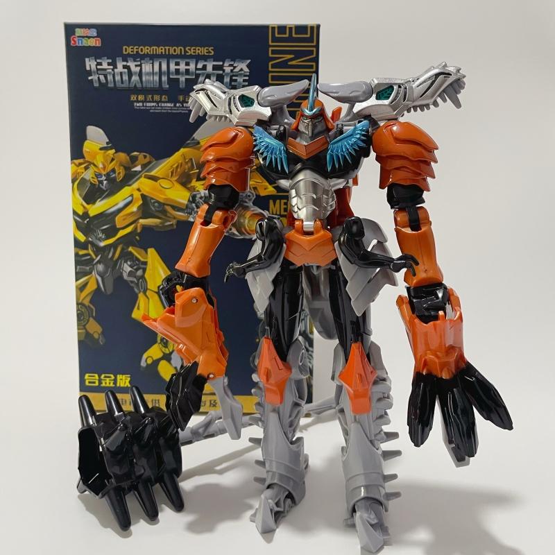 Cool Transformation Toys New Anime Dinosaur Movie Model Robot Engineering Car Classic Action Figure Kids Boy Gift 6699 Poseable Articulated Scale