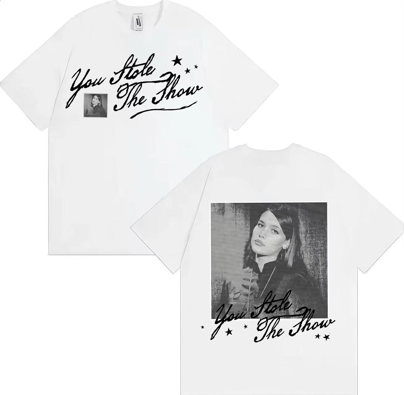 

Singer Sienna Spiro Album Tour Double Sided Print Tee Unisex Women TShirt Clothes Crewneck Short Sleeve T Shirt Unisex S