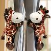 Giraffe Window Creative Clips With Nopunch Design For Childs Curtains Bedroom