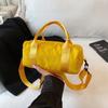 Casual Quilted Nylon Pillow Bag for Women Minimalist Handbag Fashion Shoulder Bag