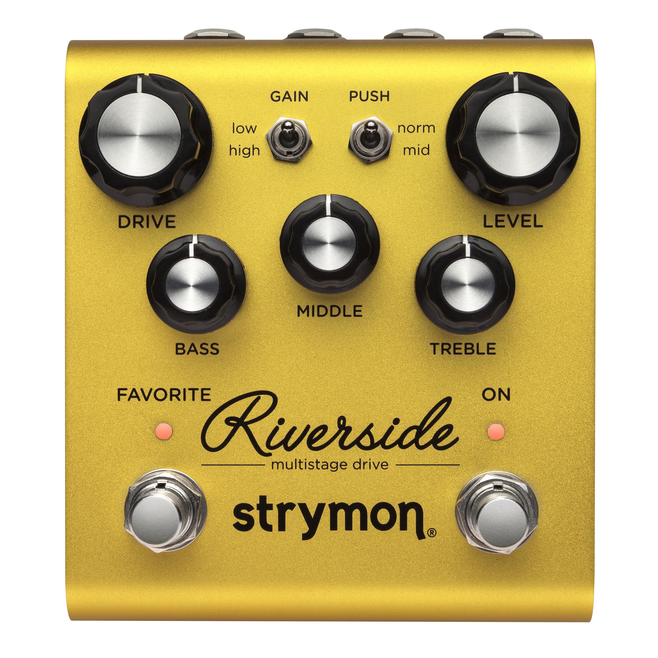 

Strymon Drive “Riverside” (Riverside/Multi-Stage Pedal) [] жовтий