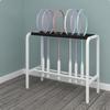 Badminton Racket Stand Upright Storage Holder Easy to