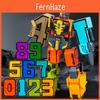 0 To 9 Number Transformation Puzzle Toy For Kids With Diy Assembly For Early Education