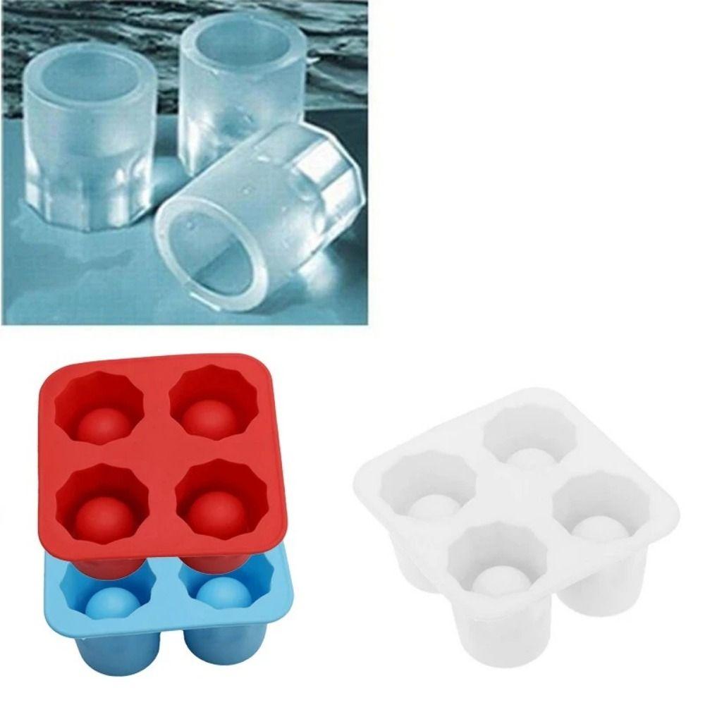 Durable Silicone Ice Tray Flexible Cylinder Ice Mold Easy To Clean Ice Cube Mold Drinking Tool