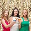 1m×2m Heart Rain Curtain Heart-shaped Glitter Background Curtain Party Curtain  Birthday Party