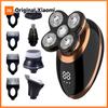 5 In 1 Electric Shaver For Men Bald Head Hair Clipper Nose Trimmer Floating 5 Blade Heads Shaving Beard Knife Rechargeable Razor