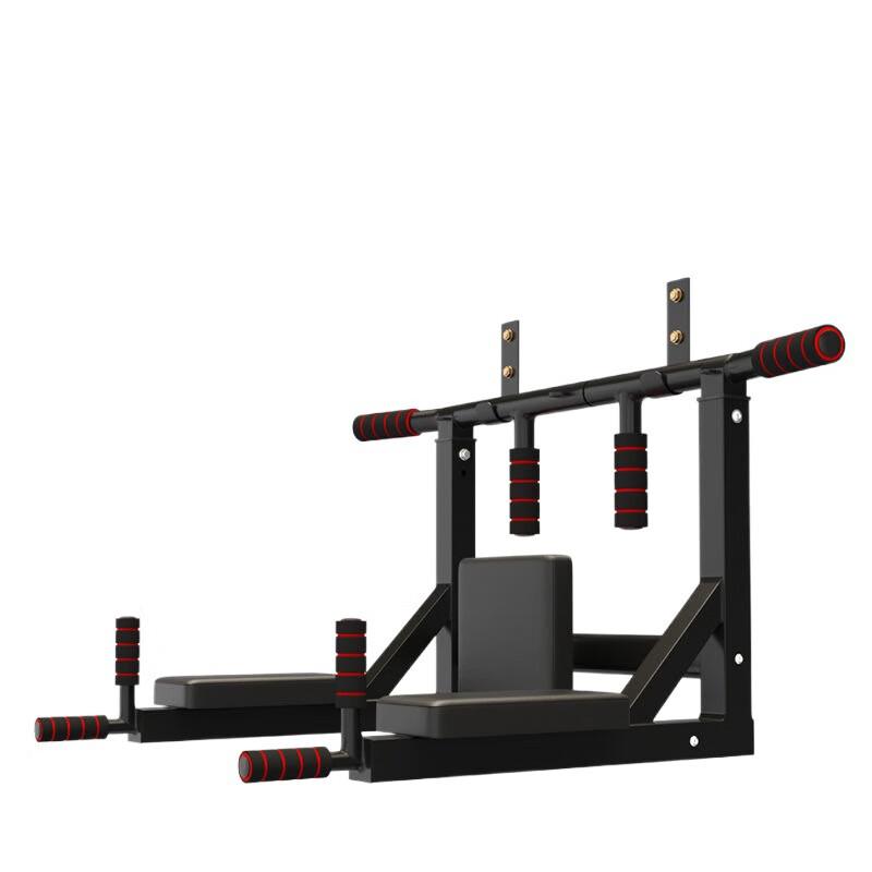Indoor Wall-Mounted Pull-Up Bar & Sandbag Set