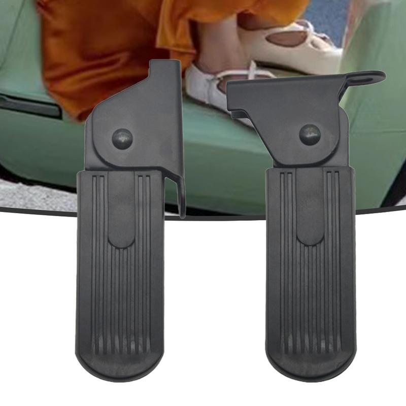 Motorcycle Foot Rest 2pcs Ebike Pegs Front Foot Pedals Electric Vehicle Accessories Foldable Passenger Pedal Supports For