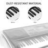 Musiin 88-Key Keyboard Electronic Piano Dust Cover - Matte Transparent Design for Protection