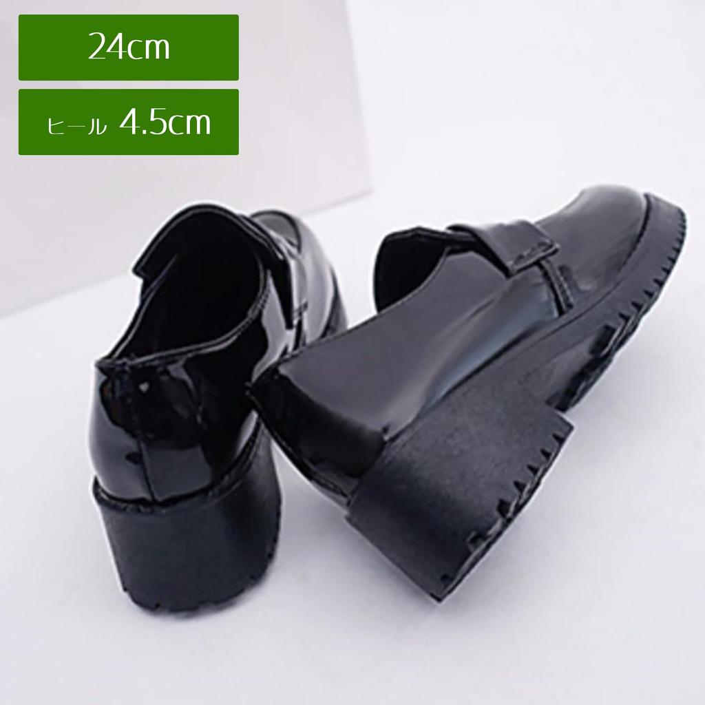 The Quintessential Quintuplets Nakano Nino Yotsuba Itsuki Cosplay Set with Halloween Size [Milky Time] Ichika, Miku, Wig, (Loafers, 24cm)