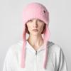 Women Cute Earflap Winter Hat  Faux Fur Knitted Hat Style Soft Beanie Hats Female Streetwear Outdoor Cap