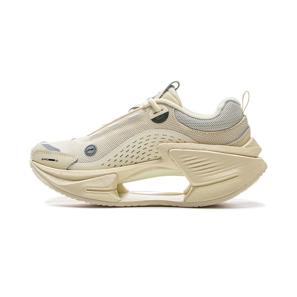 New LiNing Jueying CRC Slip Resistant Rebound Low Top Casual Shoes Women's Greige AZGV050-2