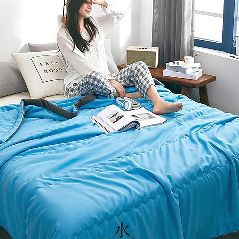 Pătură nouă de vară pentru pat, pătură subțire și ușoară pentru vreme caldă, pentru vară, pilotă pentru aer condiționat