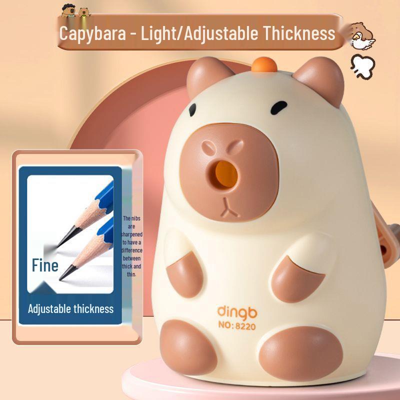 Capybara Fully Automatic Mechanical Pencil Sharpener for Students