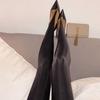 High Waist Black Stretch Leggings Women Slim Fit Footed Tights Long Pants Street Style