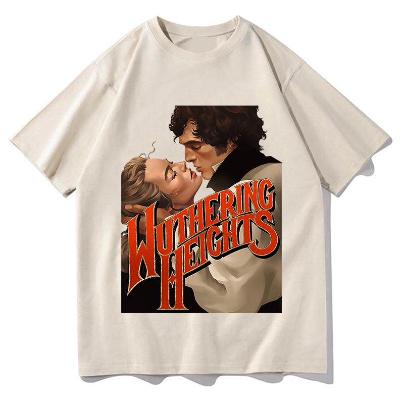 Wuthering Heights Album Graphic Tshirts Unisex 2026 Summer New 100%Cotton O-neck Hip-hop Y2K Style Short Sleeve Unisex's Shirt Tops