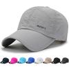 Hat Men's and Women's Light and Fast-drying Punching Cap Outdoor Sun Protection Sun Hat Casual Fishing Cap Baseball Cap