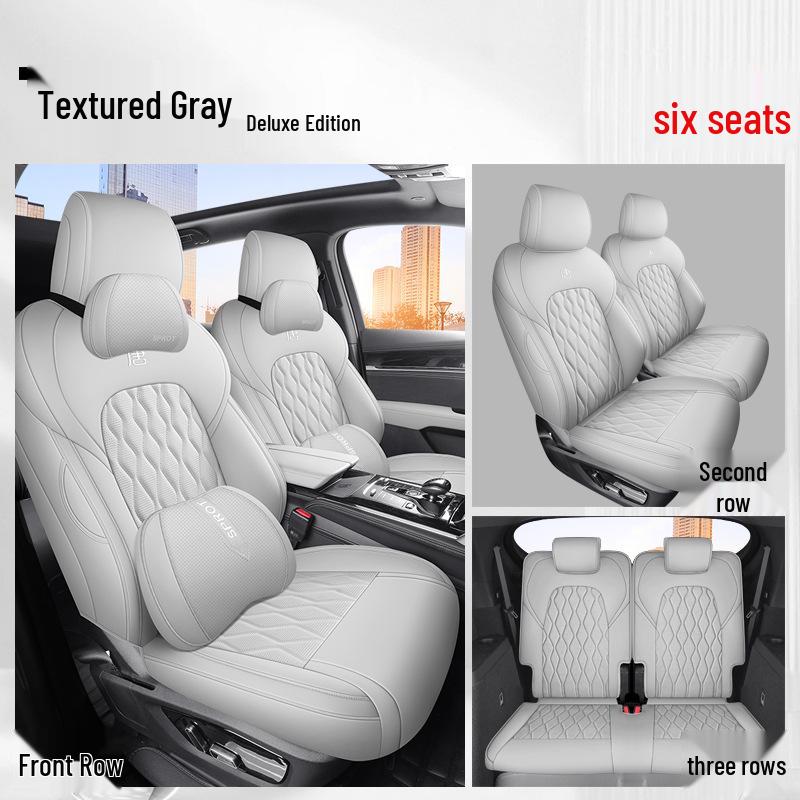 2024 BYD Tang DMI Champion Edition Car Seat Cover for EV Seven-Seater - Full Wrap, All Seasons.