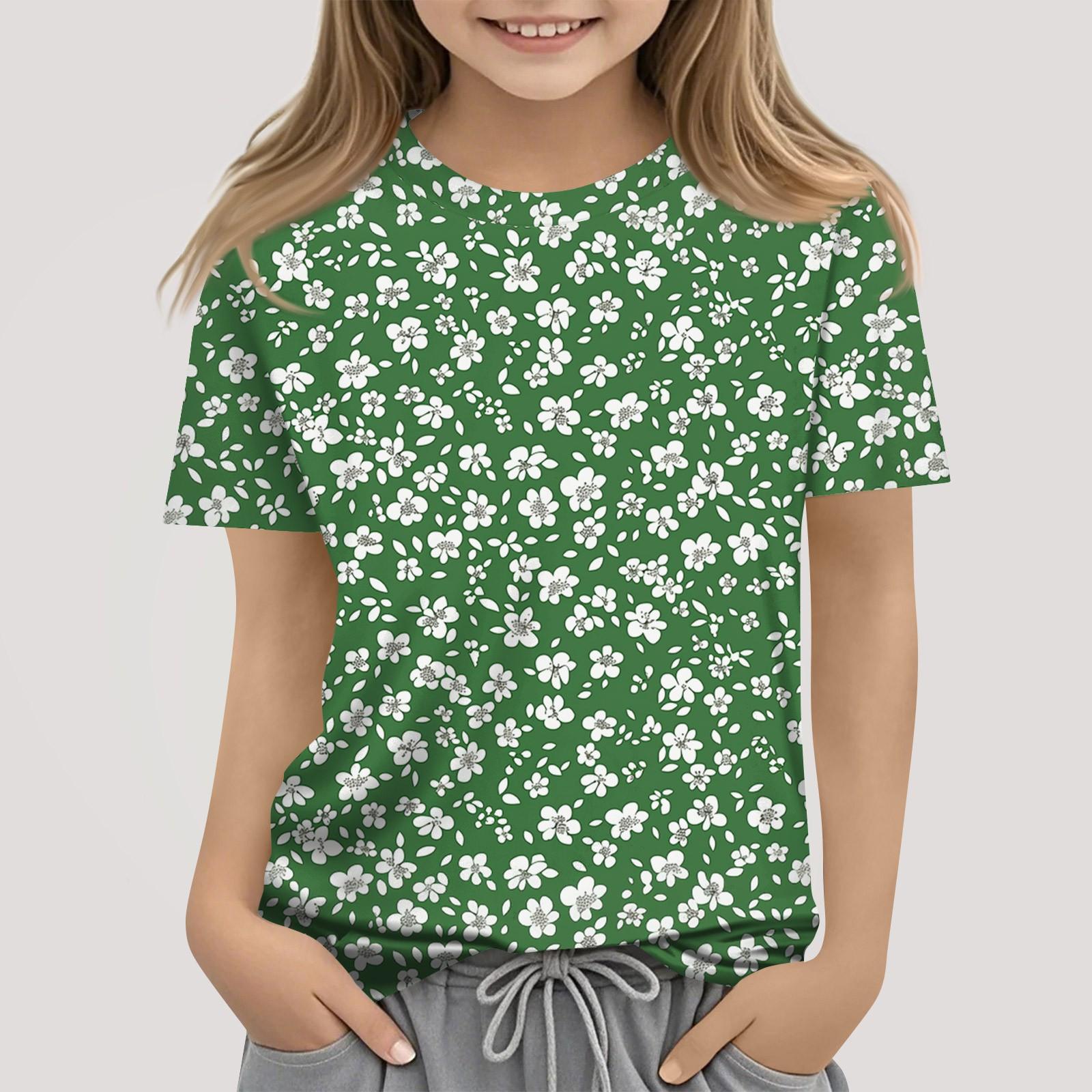 

Футболки для малышей, девочек и мальчиков, детские футболки с короткими рукавами и принтом для мальчиков и девочек 100