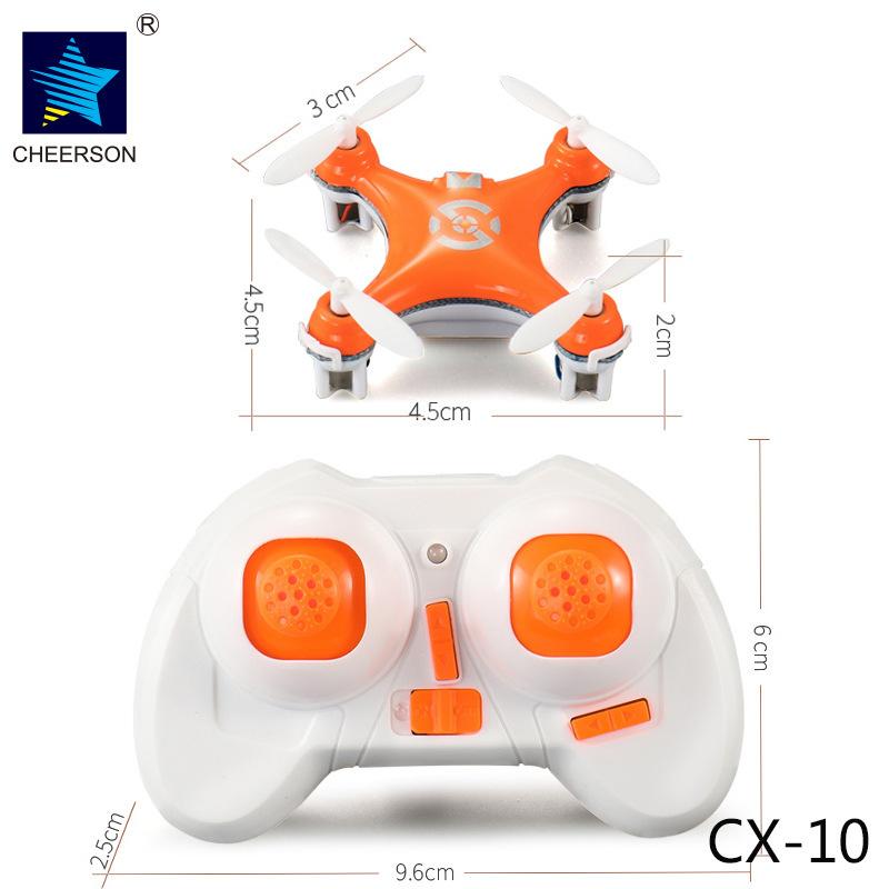 Modell 2,4G Fernbedienung Mini Drone CX10 Quadcopter kinder Spielzeug Fernbedienung Flugzeug