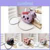 Polyester Bunny Bow Cute Childlike Cartoon Slung Shoulder Bag Is Light Super