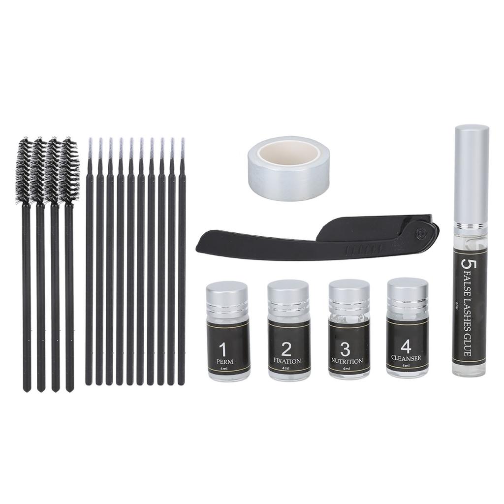 21ml Lash Lift Brow Lamination Kit Semi Permanent Eyebrow Eyelash Perm Lamination Set Eyelash Curling Wild Eyebrow Styling