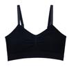 Sutiã esportivo feminino DE Cup Plus sem costura, sem aro de aço, camada única, respirável e confortável