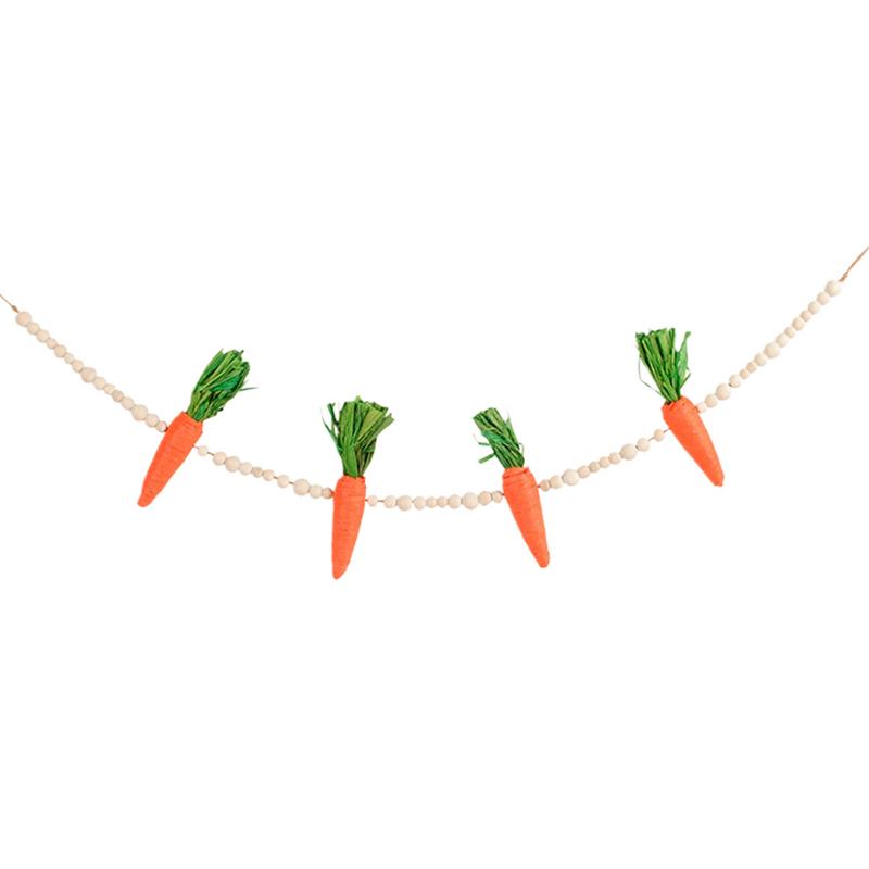 

Carrot Decorations Easter Carrot Banner String Vivid Durable Unique Adorable Easter Carrot Ornament For Wall Window Fireplace United States