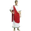 Hračka - VIVING - Kostým Caesar - Tunika s pláštěm - Pás - Pokrývka hlavy