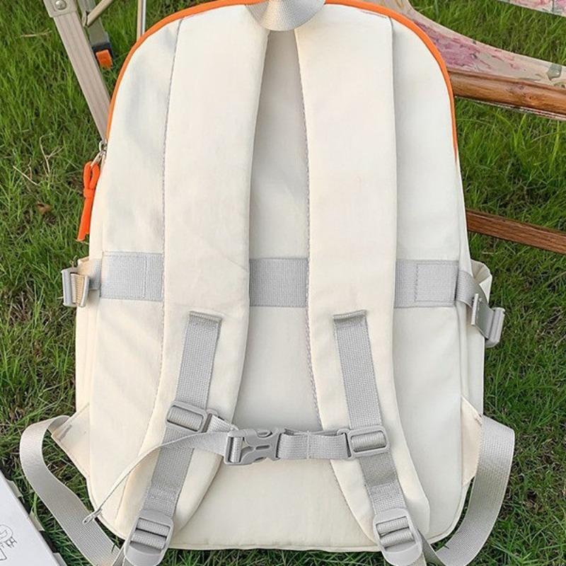 School bag new high value fresh contrasting splicing backpack couple lightweight mountaineering large capacity backpack