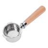 51mm Portafilter Fit for Olympia Cremina Coffee Machine 3 Ears Bottomless Portafilter with Filter and Wooden Handle