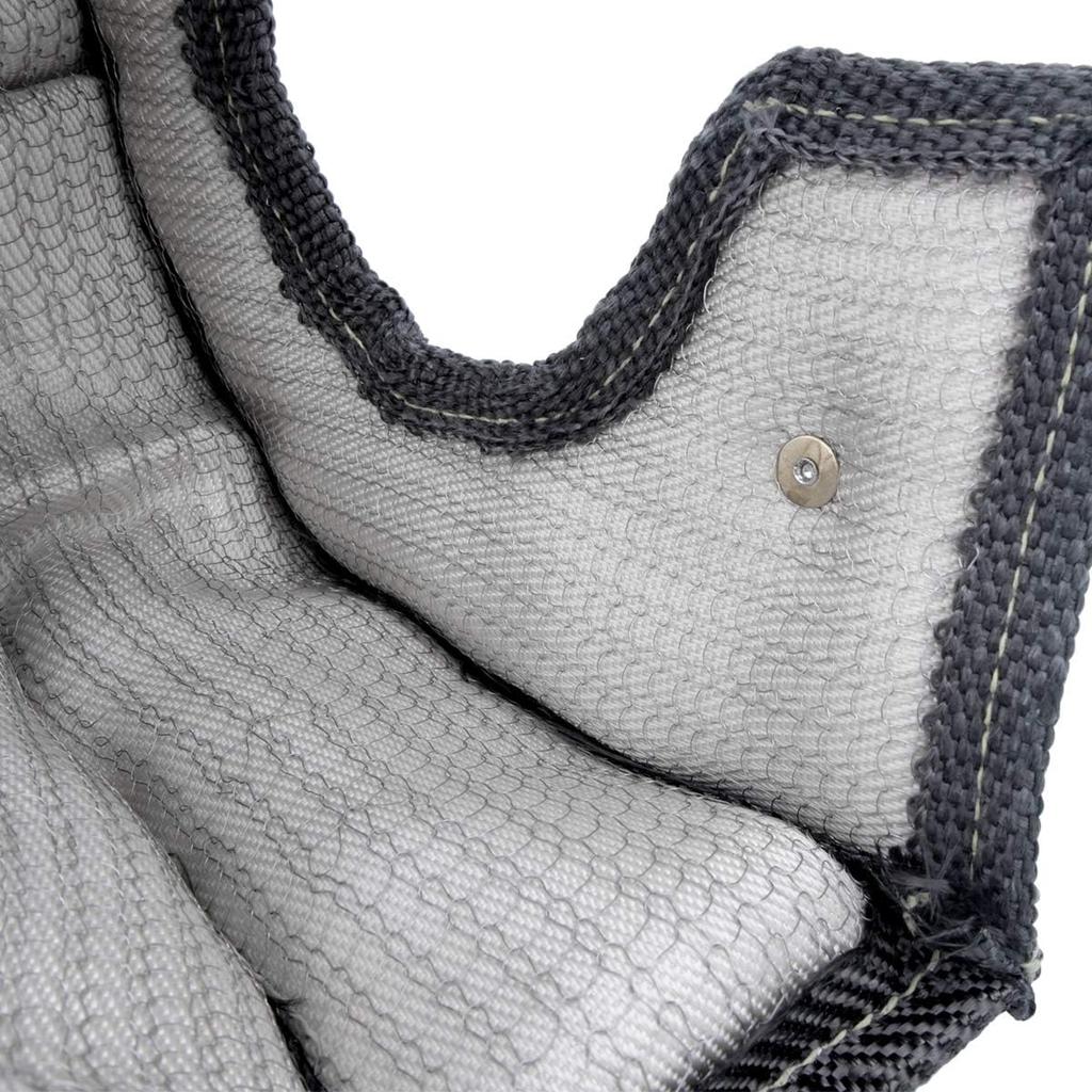 Carbon Fiber Turbo Blanket T4 Cover Turbocharger Heat Shield Cover Fastener Springs For T4