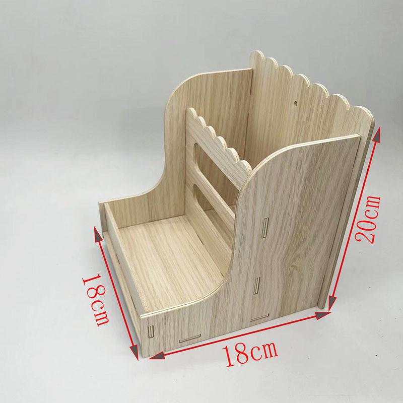 Multi-functional Grass Rack Feeder & Waterer for Rabbits, Guinea Pigs, & Chinchillas