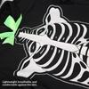 Kids Halloween Skeleton Costume For Boys And Girls Glow In The Dark Skeleton Jumpsuit Stage Performance Bodysuit Costumes