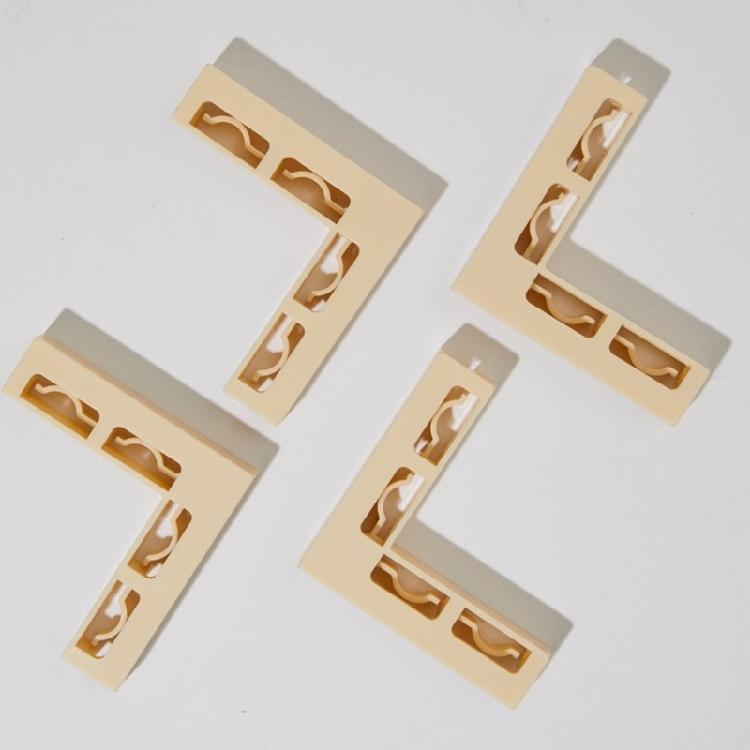 Plastic Corner Vertical Buckle Camera Background Board Accessory Clamp Thickness 48-70mm 90 Degree Right Angle Design
