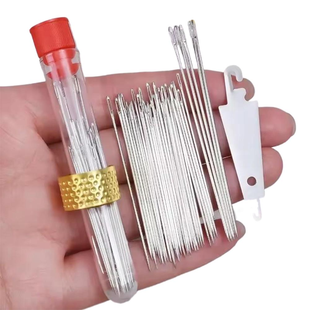 37PCS Needles Thread Hand Repair Tools Sewing Kit Sewing Needles Set for Adults Beginners
