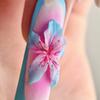 3D Flowers Nail Mold Diy Silicone Nail Tools Lily Flower Petal Nail Design Resin Molds Nail Art Carving Template