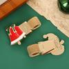 Christmas Pen Clip Metal Bookmark New Pencil Holder  Stationery Supplies
