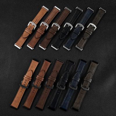 Lederarmband für Fitbit Versa 4 Band Fitbit Versa 3 2 Lite Herrenuhr Armband für Fitbit Sense / Sense 2 Ersatzschlaufe