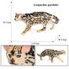 Oenux Simulation Wild Animals Bengalcat Tiger Cat Lynx Caracal Leopard Action Figure Figurines Model Education Miniature Kid Toy