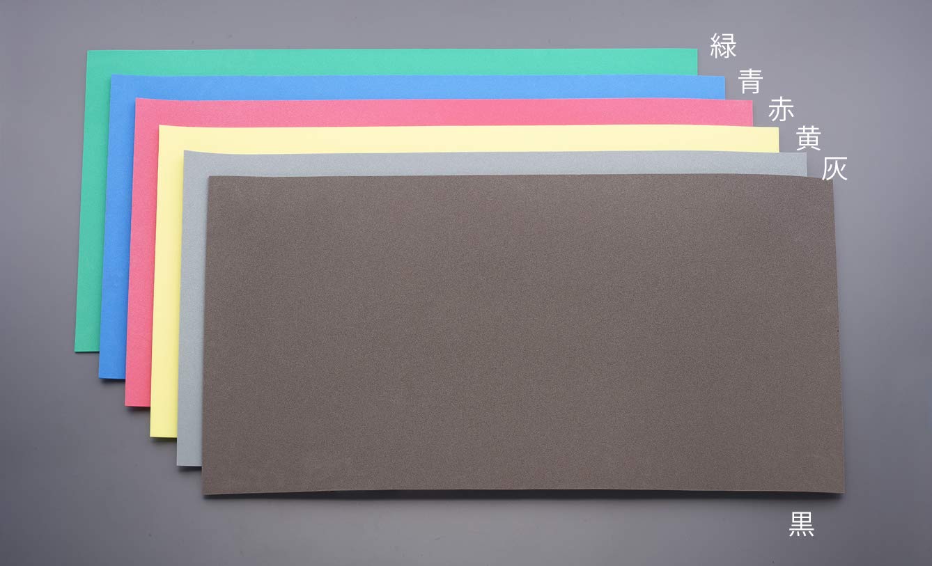 

ESCO EA997XN-15, 500x1000x15mm Polyethylene Foam, Black, 4 Sheets