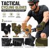 Anti-Slip Motorcycle Gloves Fingerless Gym Training Gloves Unisex MTB Cycling Gloves  Hunting