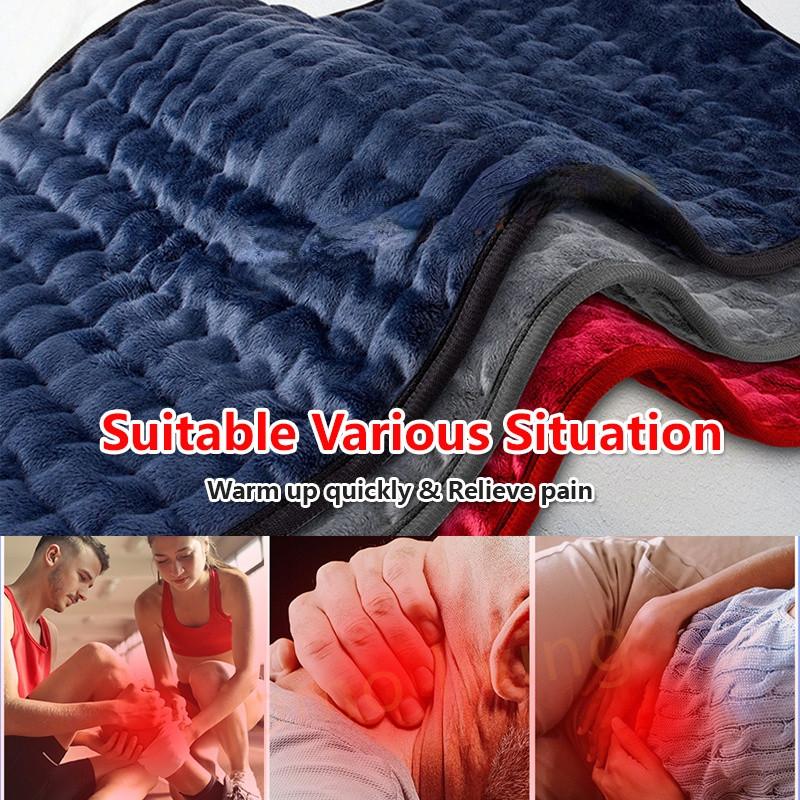 75W Intelligent Temperature Control Back Neck Massager Menstrual Pain Relief Warm Pad SHousehold Electric Heating Pad