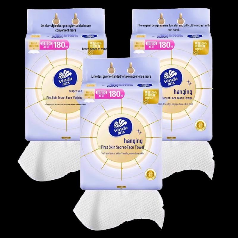 Vinda XL Hanging Facial Cleansing Towels
