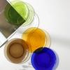 French Colorful Heat-Resistant Glass Dura-Rex Mug Plate 2-Piece Set